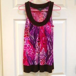 IZbyer purple sleeveless shirt